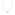 Thomas Sabo Basics Kette mit weissem Tropfen-Anhänger Silber - KE2213-051-14-L45V