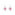 Thomas Sabo Basics Silver earrings with pink zirconia - H2288-051-9