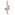Thomas Sabo Pendentif Charm Flamand Rose - 1518-384-9