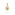 Thomas Sabo Charm pendant sun with stones Connect gold-plated - CC1246-414-14