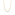 Thomas Sabo Connect Charm-Kette Paperclip mit einem Connect Link vergoldet - C1207-413-39-L50