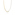 Thomas Sabo Connect Collier Charm Paperclip et perles avec un Connect Link plaqué or - C1211-430-14-L45