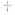 Thomas Sabo Sterling Silver Glam & Soul Anhänger Royalty Kreuz - PE769-068-7