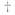 Thomas Sabo sterling silver glam & soul pendant royalty cross black stone - PE765-643-11