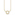 Thomas Sabo Sterling Silver Glam & Soul Kette Kreis klein - KE1650-414-14-L45v