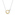 Thomas Sabo Sterling Silver Glam & Soul Kette Krone gold - KE1988-849-7-L45V