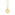 Thomas Sabo Sterling Silver Glam & Soul Kette Medaillon Gold Rund - D_KE0036-924-14-L45v