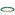 Thomas Sabo Sterling Silver Rebel at Heart Bracelet Talisman Bicolore Vert - A1920-140-6