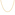 Collier palmier 750/18 K or jaune 2.5mm - CZO1004