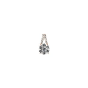 0.75 Karat Diamantanhänger 750/18 K Roségold