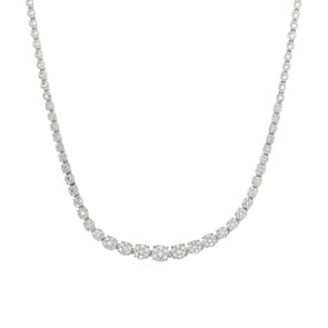 1.50 Karat Halo Diamantencollier 750/18 K Weissgold