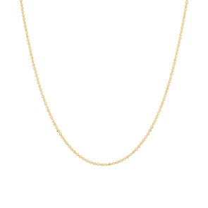 1.5mm Kugelkette 750/18 K Gelbgold