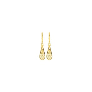 Ohrringe 750/18 K Gelbgold