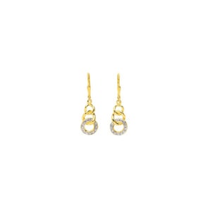 Ohrringe 750/18 K Gelbgold