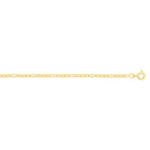 2.0mm Marine-Panzerarmband 375/9 K Gelbgold