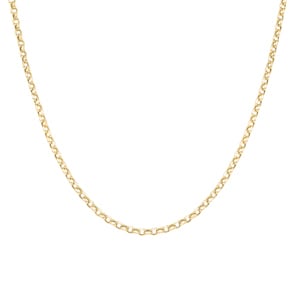 2.4mm Erbskette 750/18 K Gelbgold