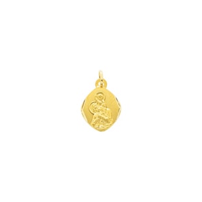 Anhänger 750/18 K Gelbgold 13x15mm, Christophorus