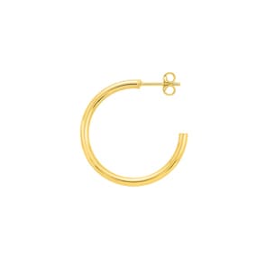 20mm Halbcreolen 375/9 K Gelbgold 2.0mm