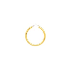 Kreolen 750/18 K Gelbgold 3mm Ø 25mm