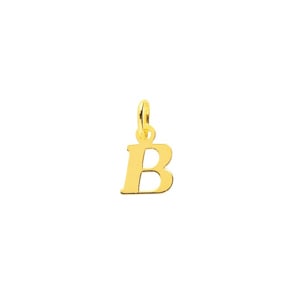 Anhänger 750/18 K Gelbgold, Buchstabe B