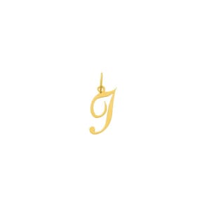 Anhänger 750/18 K Gelbgold, Buchstabe I