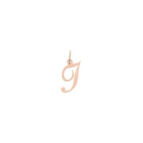 Anhänger 750/18 K Roségold, Buchstabe I