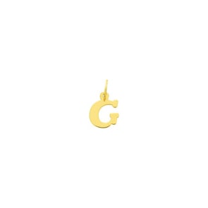 Anhänger 750/18 K Gelbgold, Buchstabe G