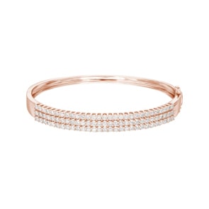 3.00 Karat Diamantarmreif 750/18 K Roségold