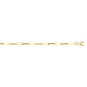 3.0mm Langankerarmband 375/9 K Gelbgold