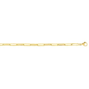 3.0mm Langankerarmband 375/9 K Gelbgold