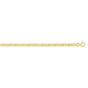 3.0mm Marine-Panzerarmband 375/9 K Gelbgold