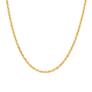 3.1mm Kordelkette 750/18 K Gelbgold halbmassiv
