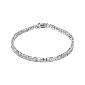 3.5mm Tennisarmband 925 Silber mit Zirkonia