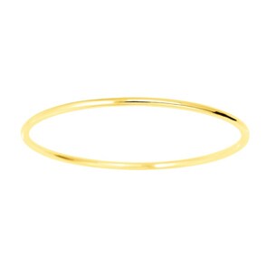 Bracelet Jonc ronde or jaune 750/18 ct massif