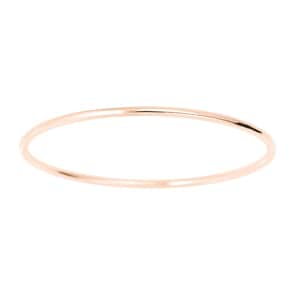 Armreif rund 750/18 K Roségold massiv