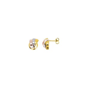 Ohrringe 750/18 K Tricolor