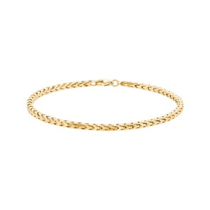 3mm Armband 750/18 K Gelbgold