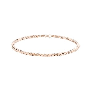 3mm Armband 750/18 K Roségold