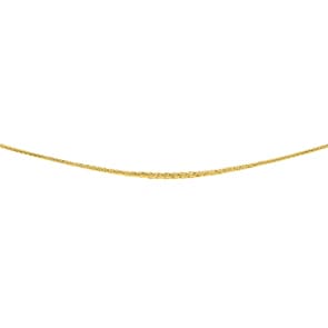 4.0mm Zopfkette 375/9 K Gelbgold halbmassiv