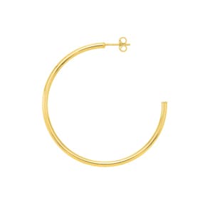 40mm Halbcreolen 375/9 K Gelbgold 2.0mm