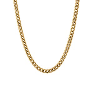 4mm Cuban Link Panzerkette vergoldet
