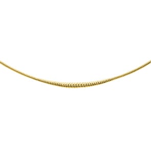 5.0mm Herringbone-Kette 375/9 K Gelbgold halbmassiv