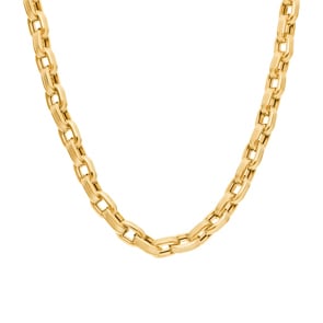 6.7mm Ankerkette 750/18 K Gelbgold halbmassiv