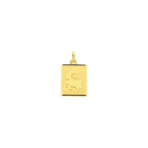 Anhänger 750/18 K Gelbgold 12x15mm, Sternzeichen Widder