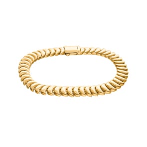 8.0mm Armband 750/18 K Gelbgold