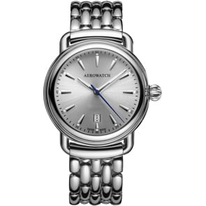 Aerowatch 1942 Elegance en acier inoxydable