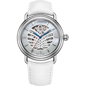 Aerowatch 1942 Lady Elegance Automatic Open Heart
