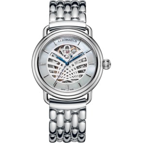 Aerowatch 1942 Lady Elegance Automatic Open Heart