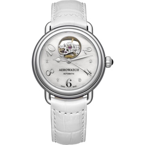 Aerowatch 1942 Lady Elegance Automatic Open Heart