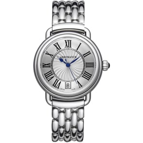 Aerowatch 1942 Lady Midsize Stainless steel